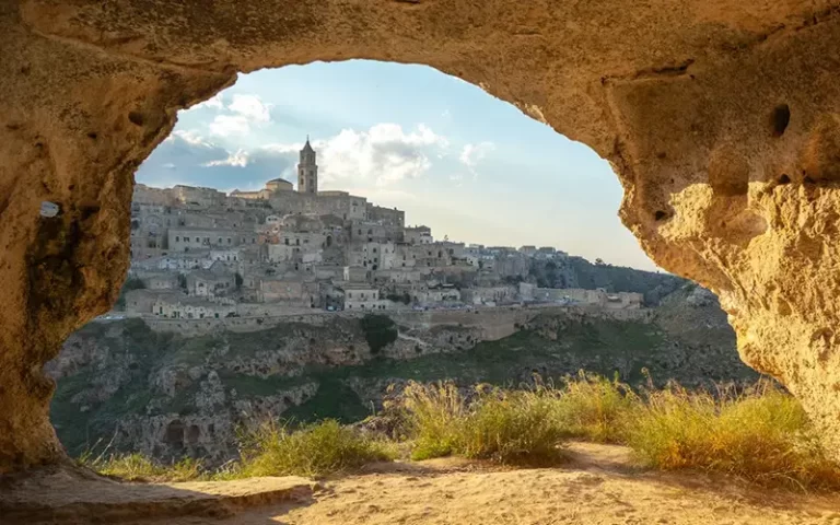 honeymoon shows, Matera Italy Ancient Dwellings