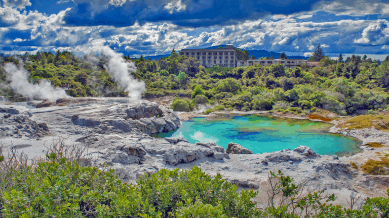 honeymoon shows, roturua new zealand hot geyser, 10 Unique Honeymoons New Zealand